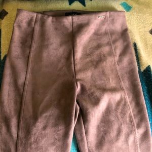 Ivanka Trump Suede Pants
